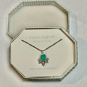 Bomb Party The Sterling Club Necklace